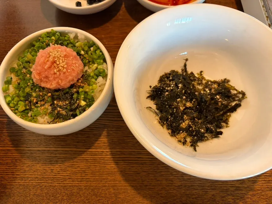 Mentaiko rice piled high with mentaiko