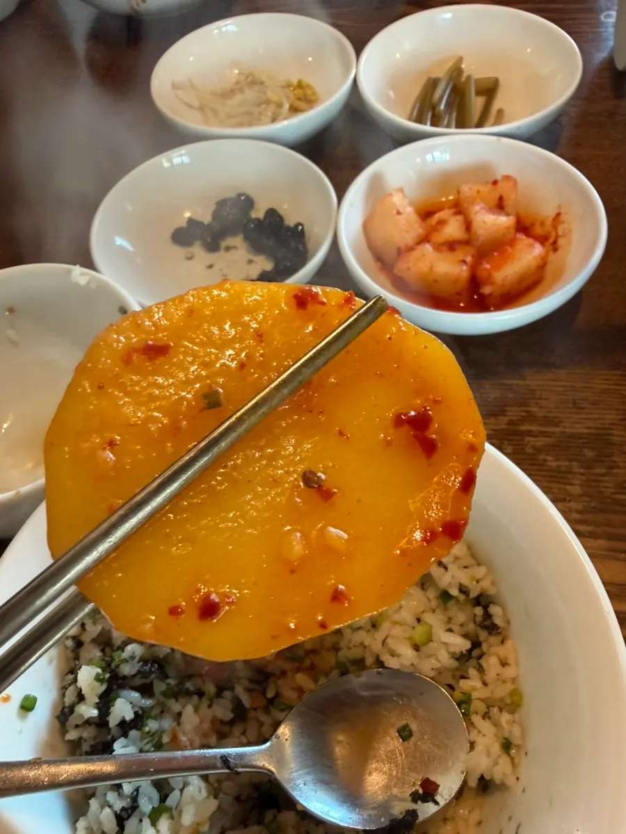 Fluffy cooked potato from the dakbokkeumtang