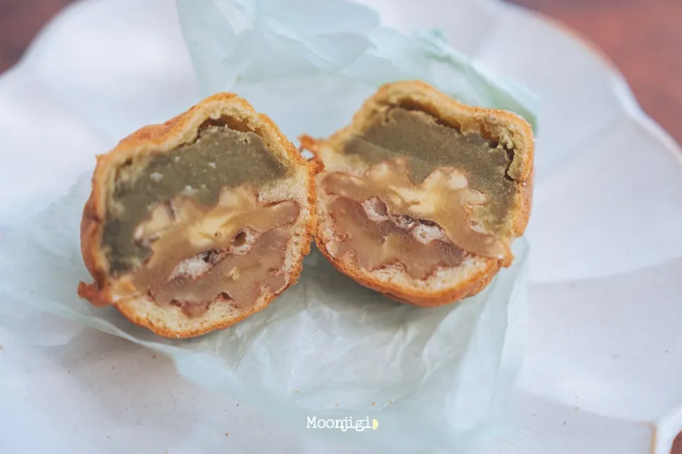 말차 호두과자