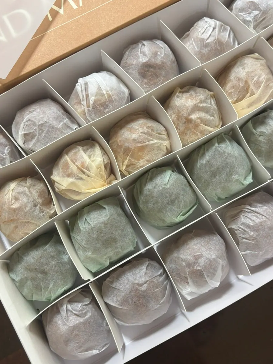 고급스러운 호두과자 선물세트 박스