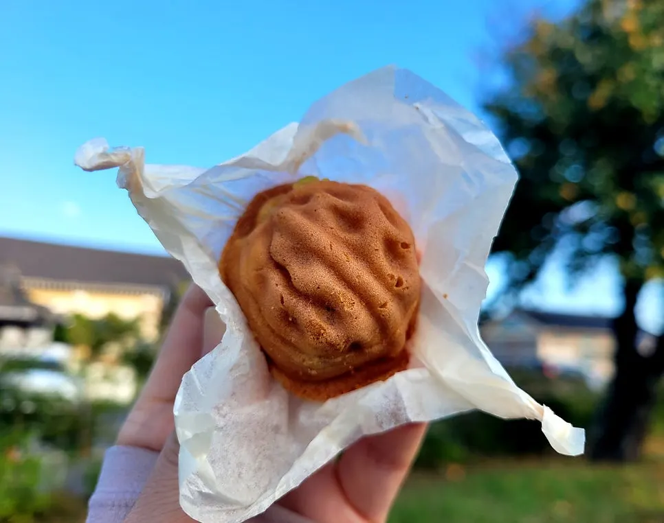 Buja Hodu's signature pea cream cheese walnut pastry