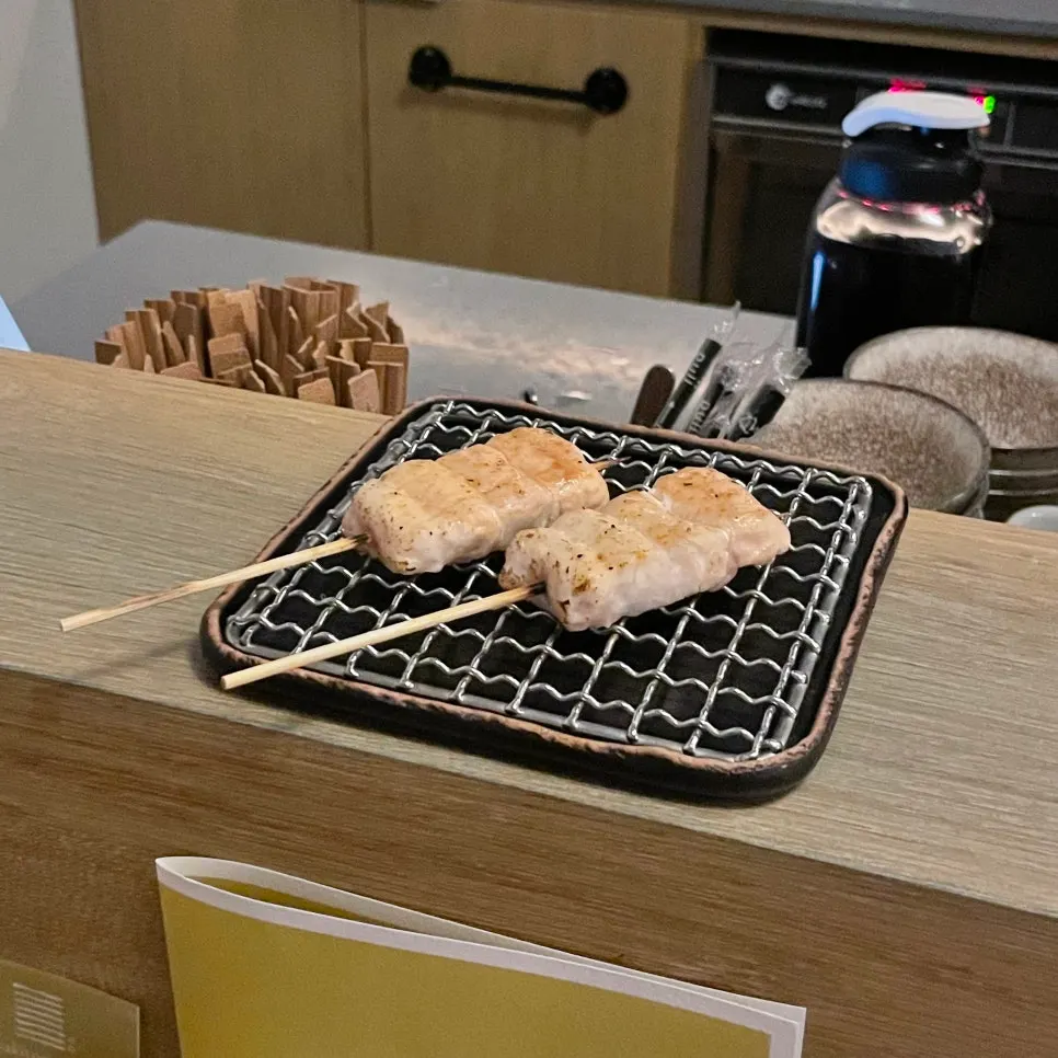 Sous-vide chicken breast salad and cheese tofu