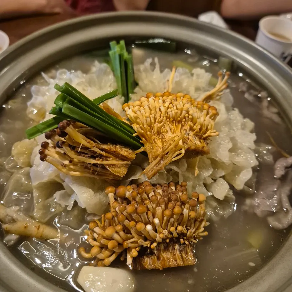 동양백반 경주황리단길 본점 닭전골 상차림