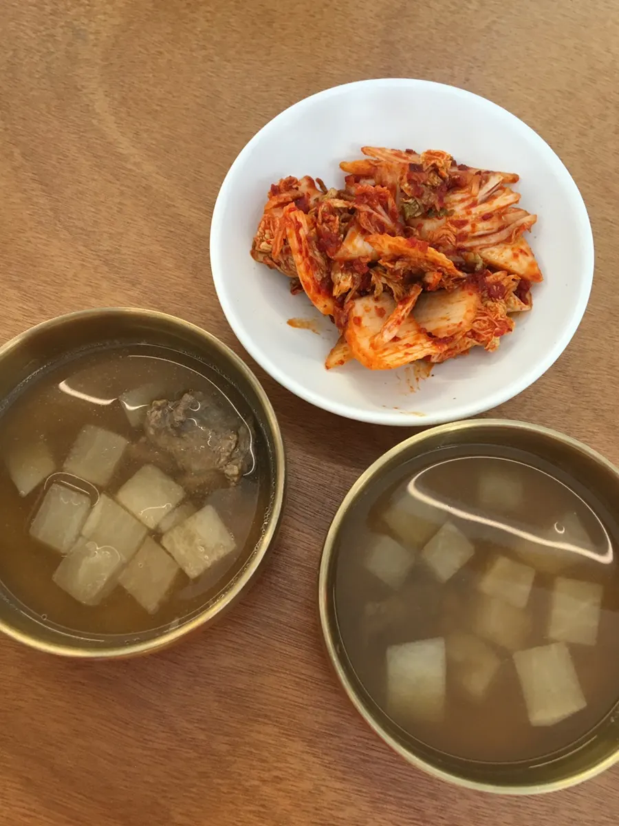Table setting at Goyu