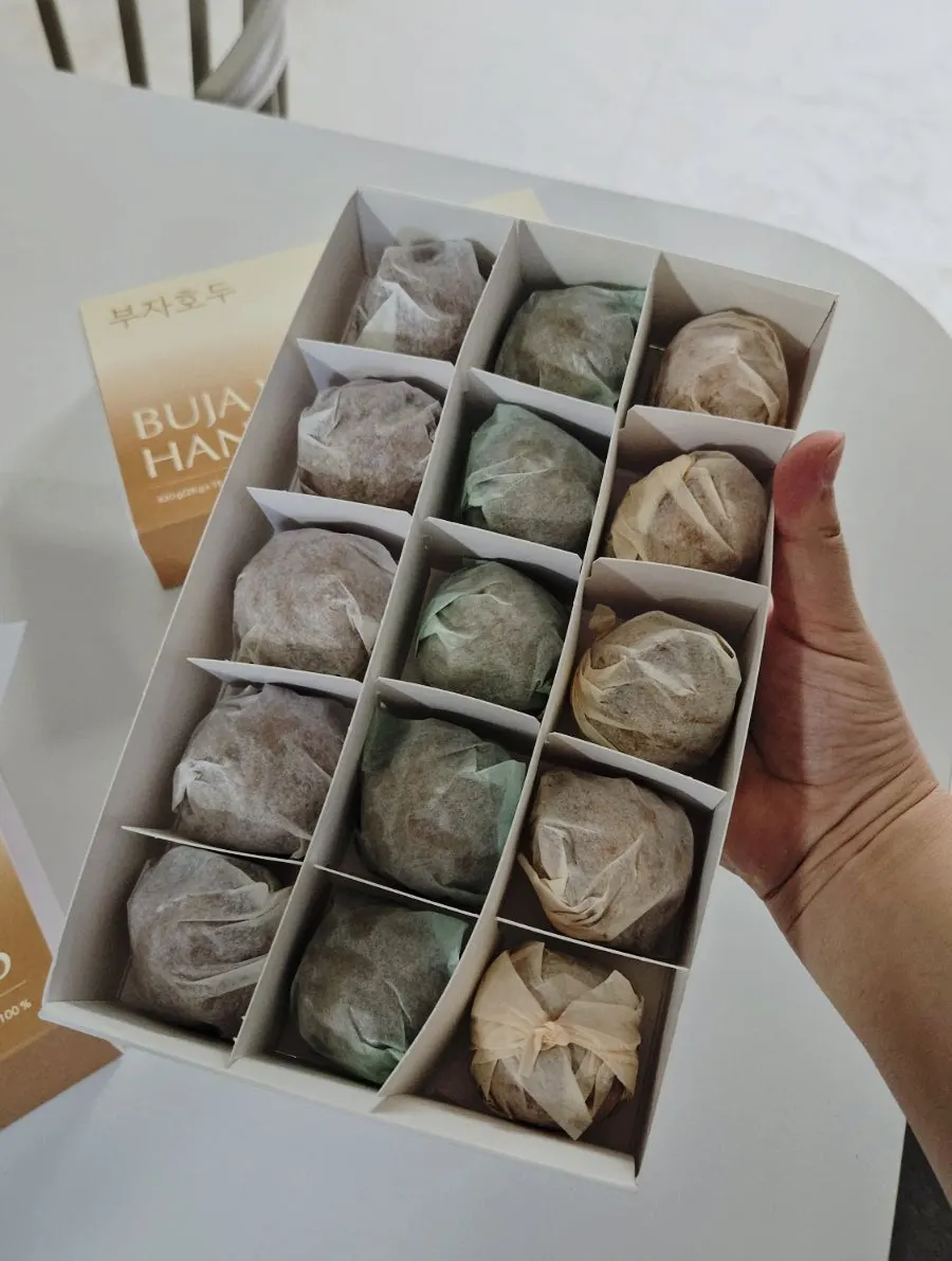 Close-up of mix walnut pastries in different colors