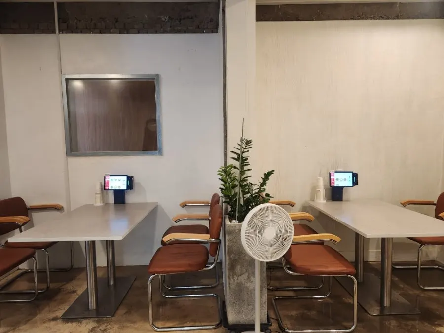 공간 분리된 미담키친 프라이빗 좌석