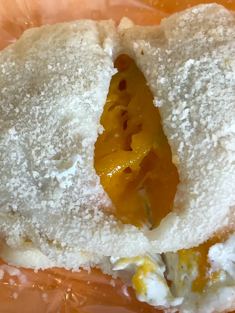 망고 요거트 모찌 단면