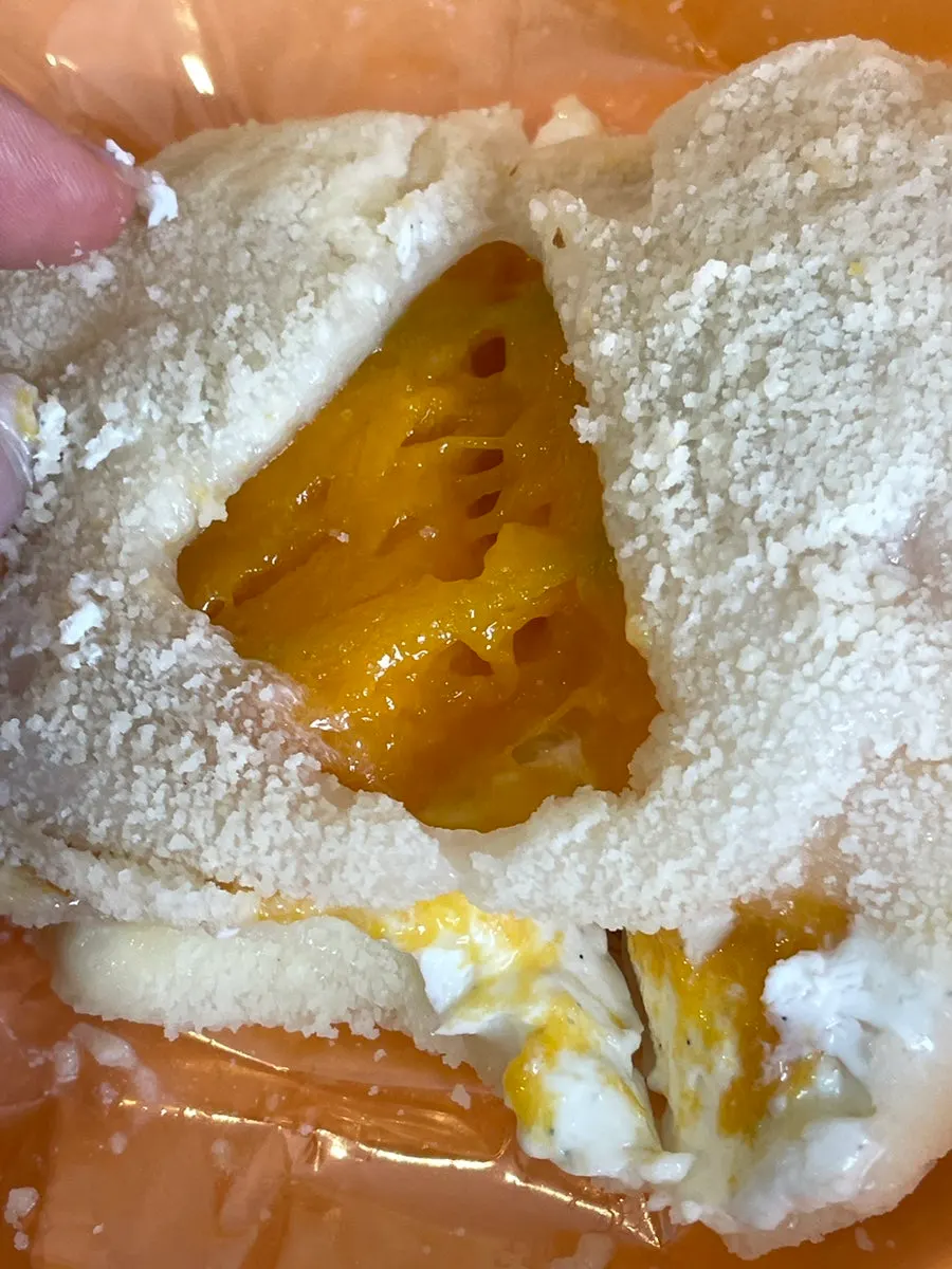 통망고가 들어간 요거트 모찌