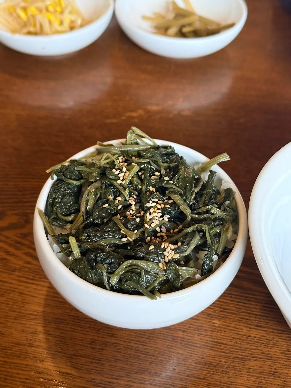 동양백반 밑반찬 접시