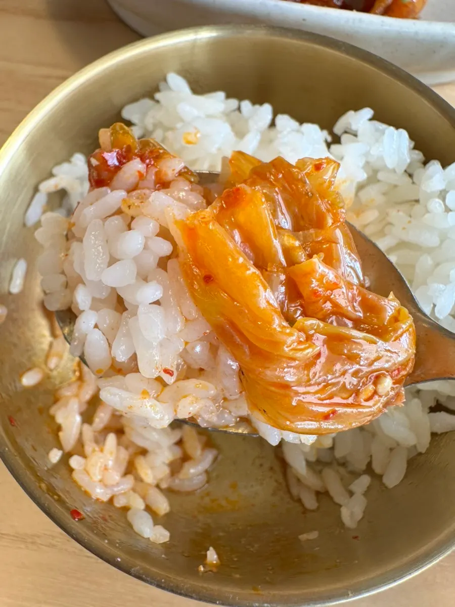 Tenderly braised pork kimchi stew