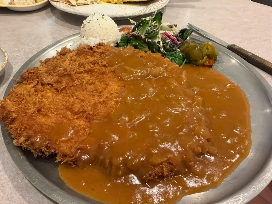 Large pork loin cutlet