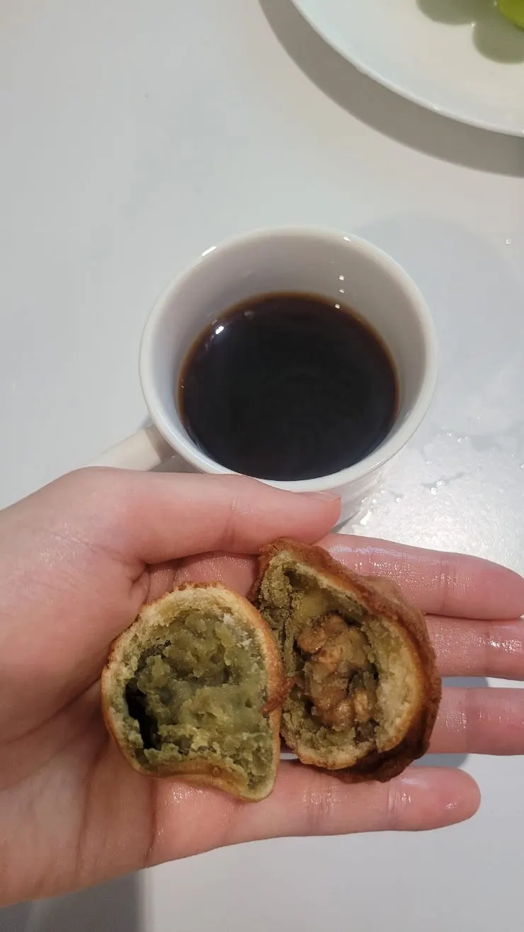 통호두 식감을 소개한 팥 호두과자