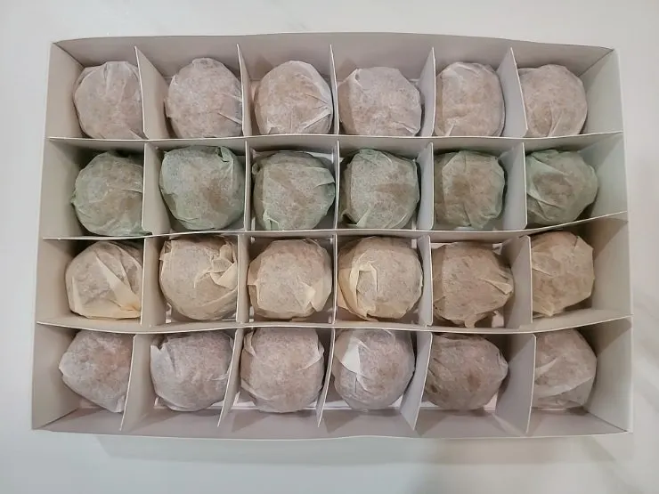 통호두가 들어간 여행 간식