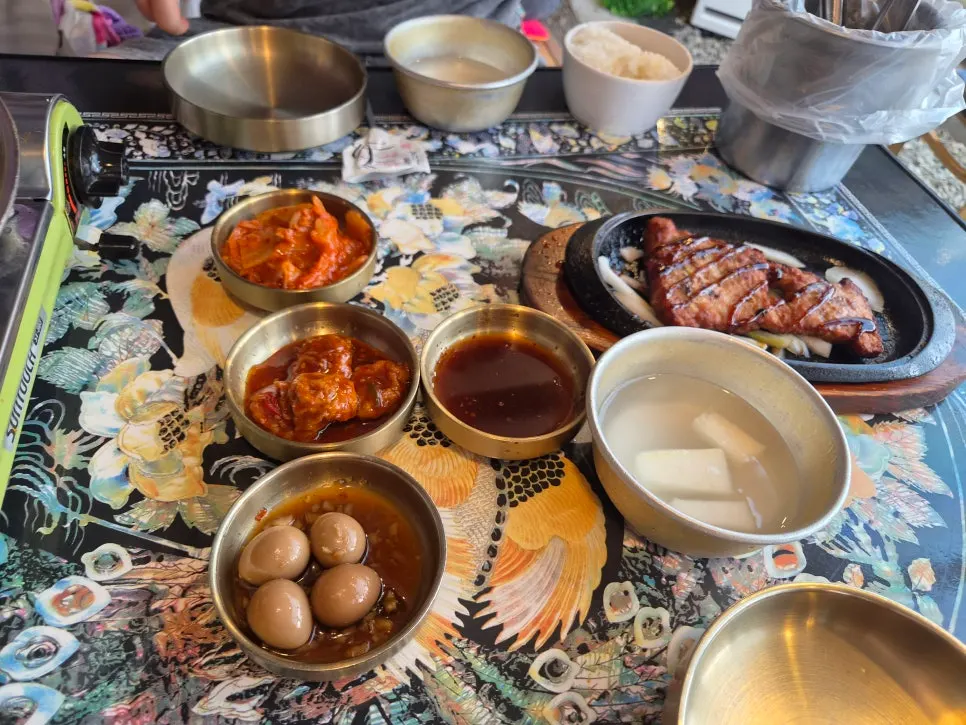 경주 황리단길 아이 식사 묵은지등갈비찜, 황남두꺼비식당