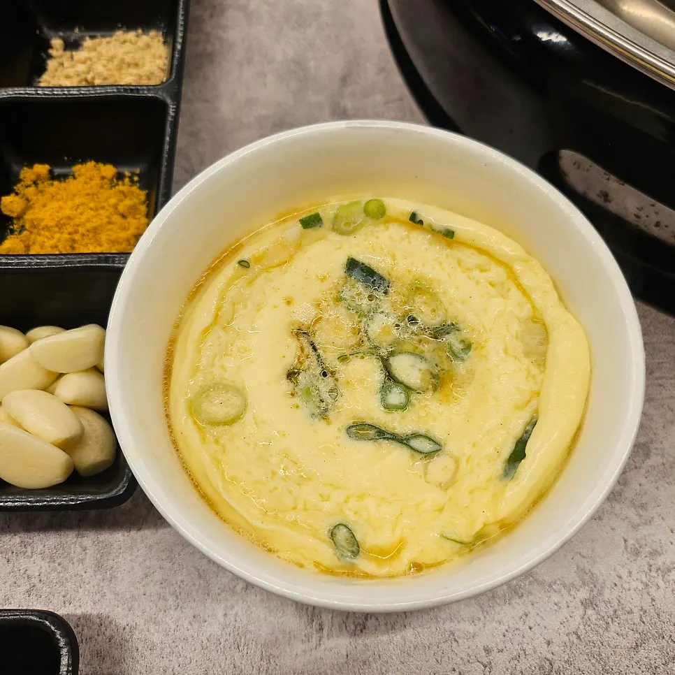 기본으로 제공되는 부드러운 계란찜
