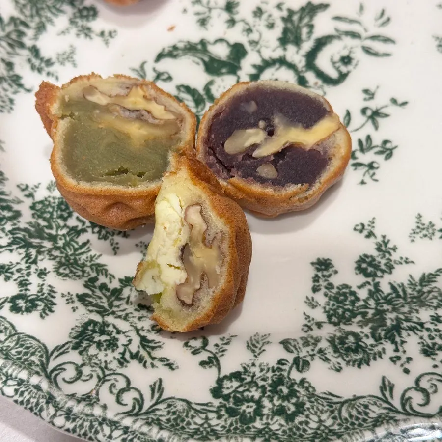 완두 크림치즈 맛 호두과자