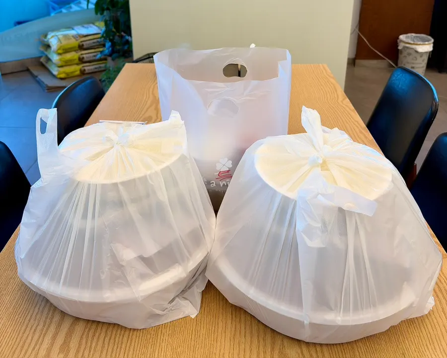 Takeout orders prepared in advance