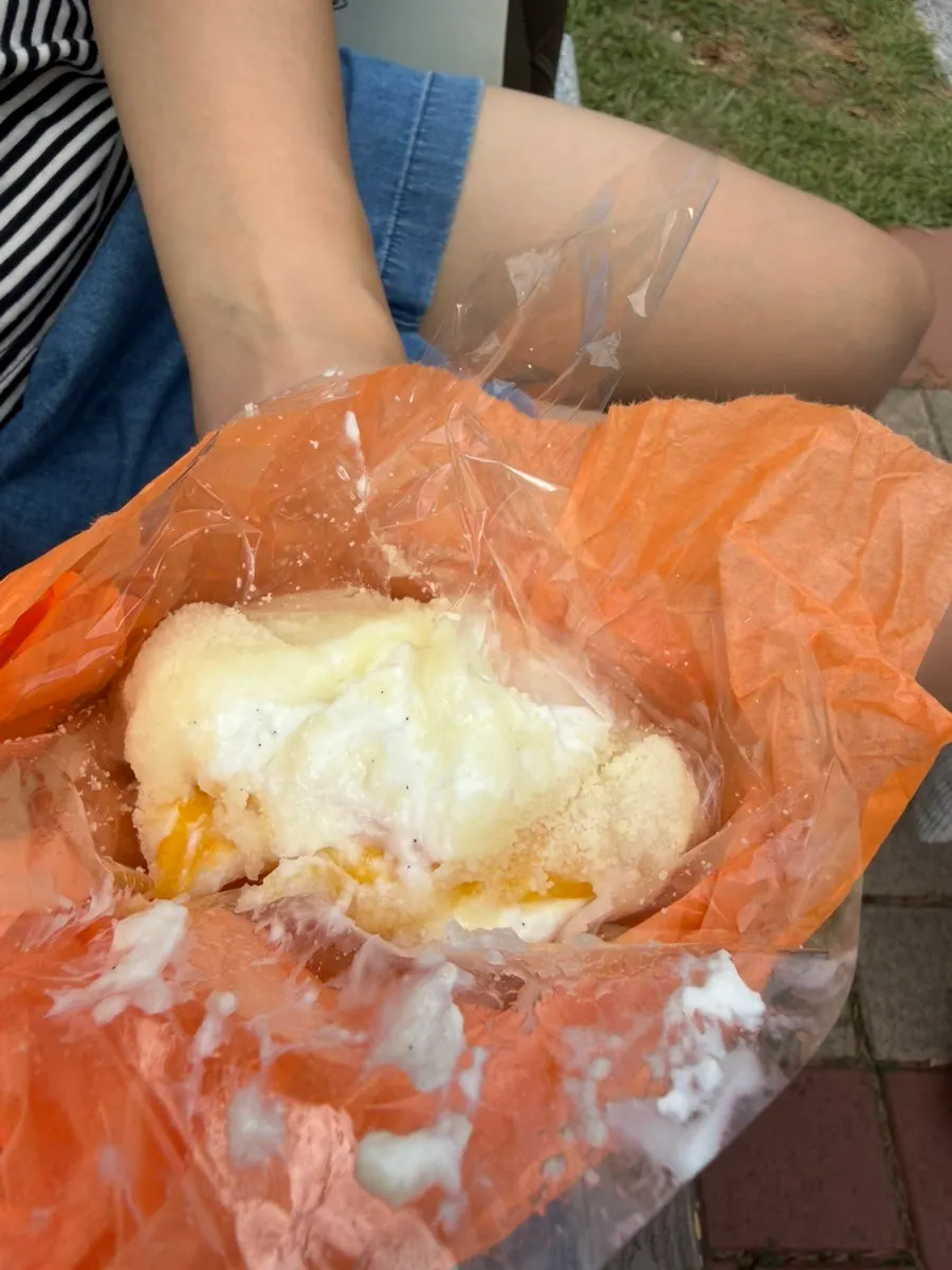Tareudang fruit mochi individually wrapped in colored paper