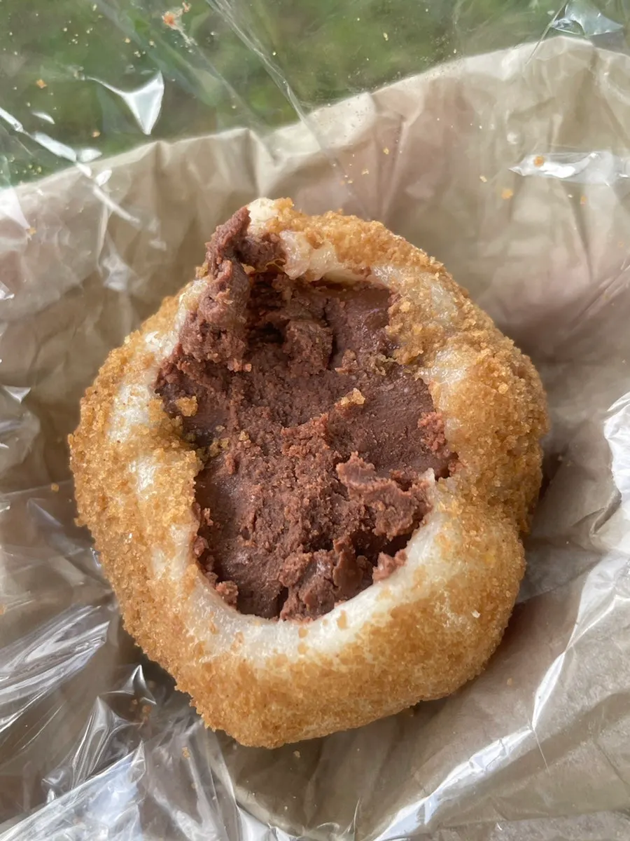 베어 문 생초코 모찌 단면