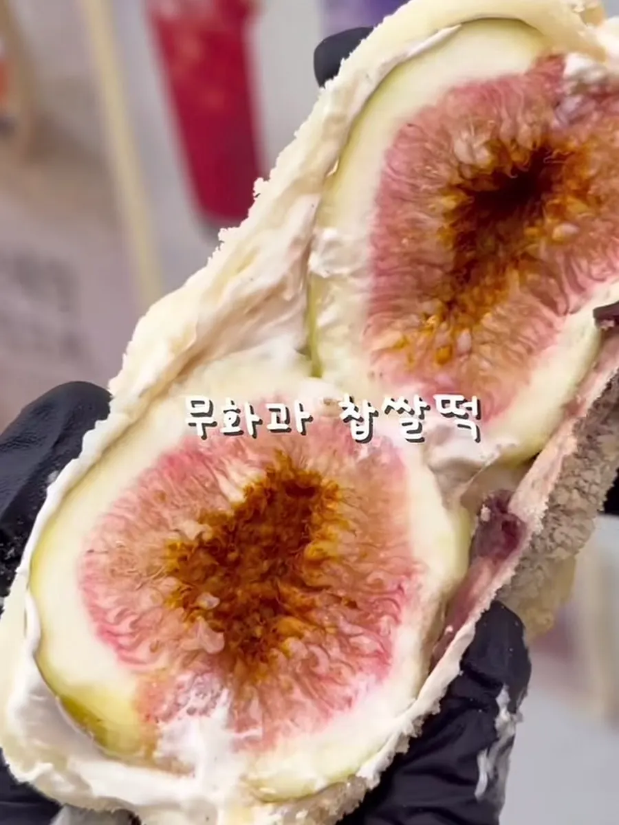 Image related to glutinous rice cake fruit mochi