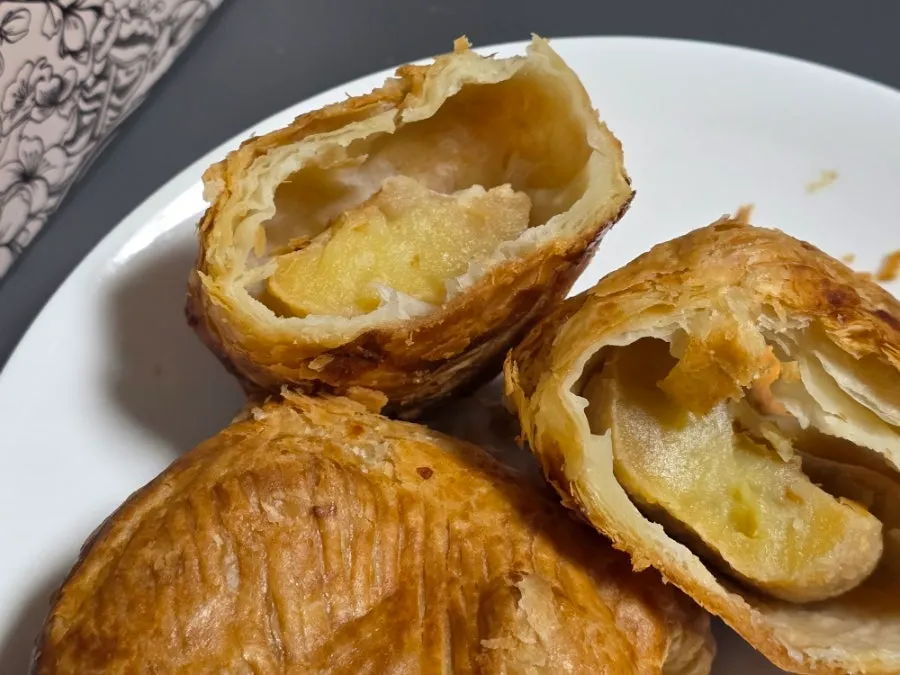 저녁에 동생과 함께 맛본 파이 3종 상차림