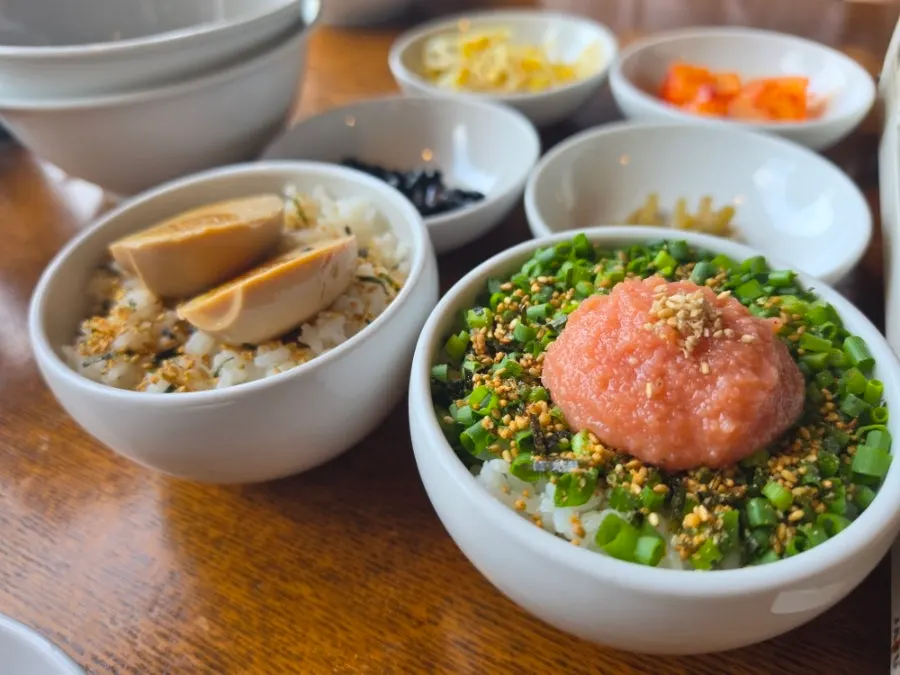 Rice dish served with dakbokkeumtang