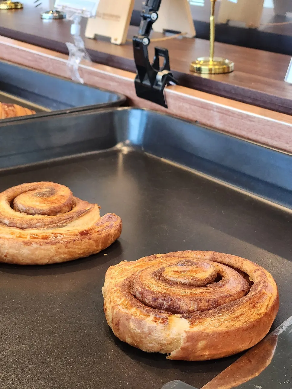 Yard café bread display