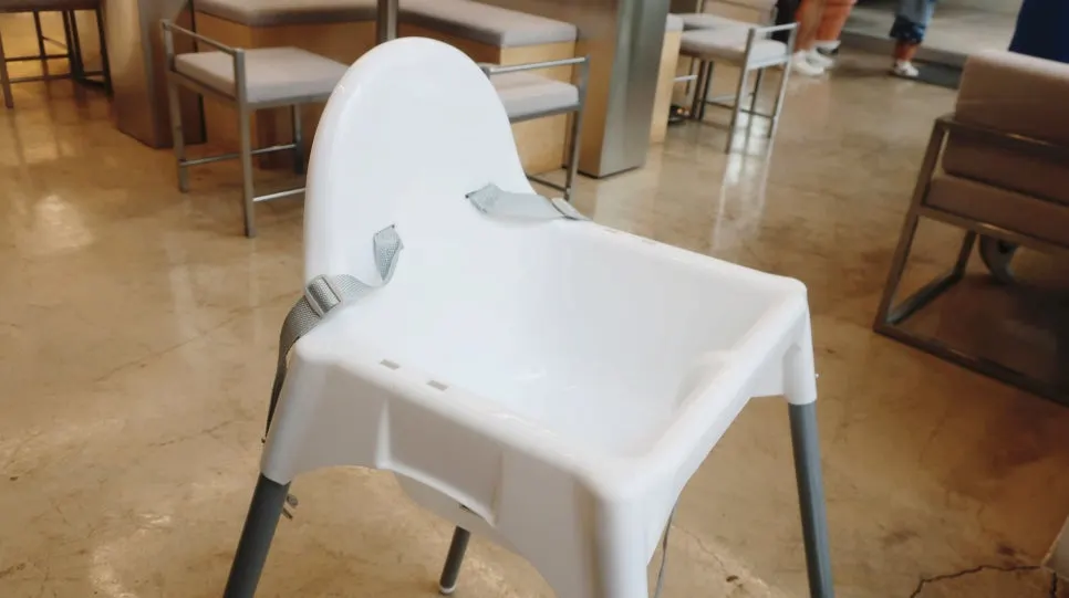 Baby chair at Yellow Farm Gyeongju