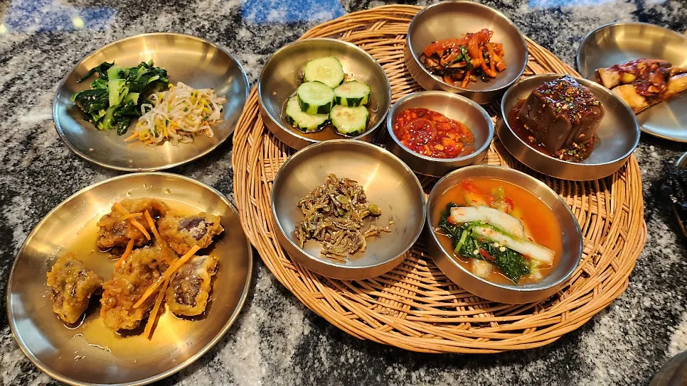 해녀2인세트 메뉴 안내