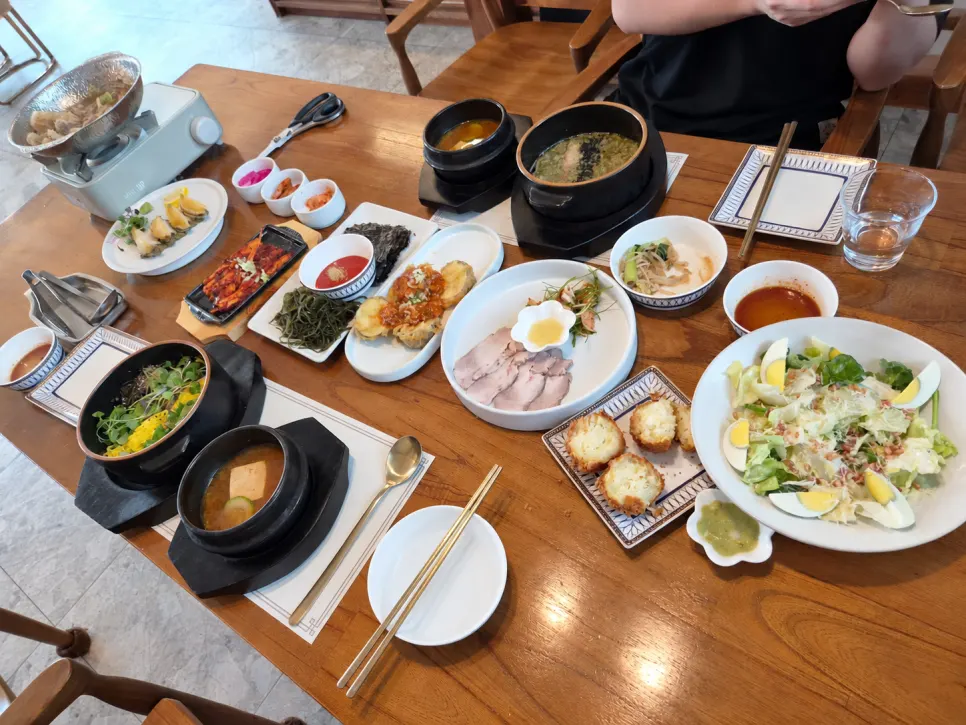 겨울 세트에 포함된 톳 비빔밥