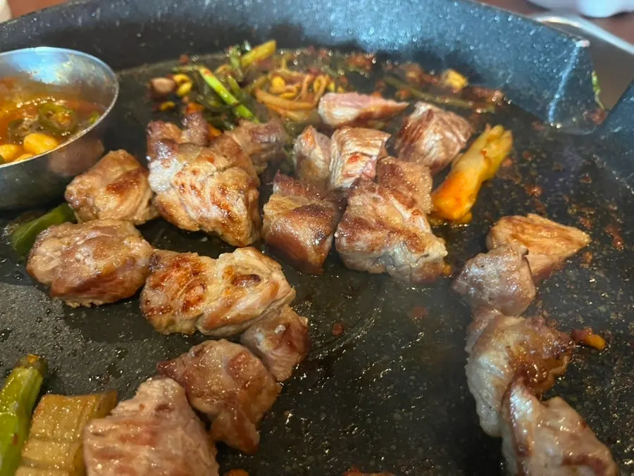 추가 주문한 특목살 130g 2인분