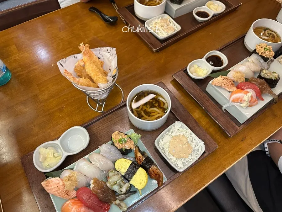 Ordered shrimp tempura