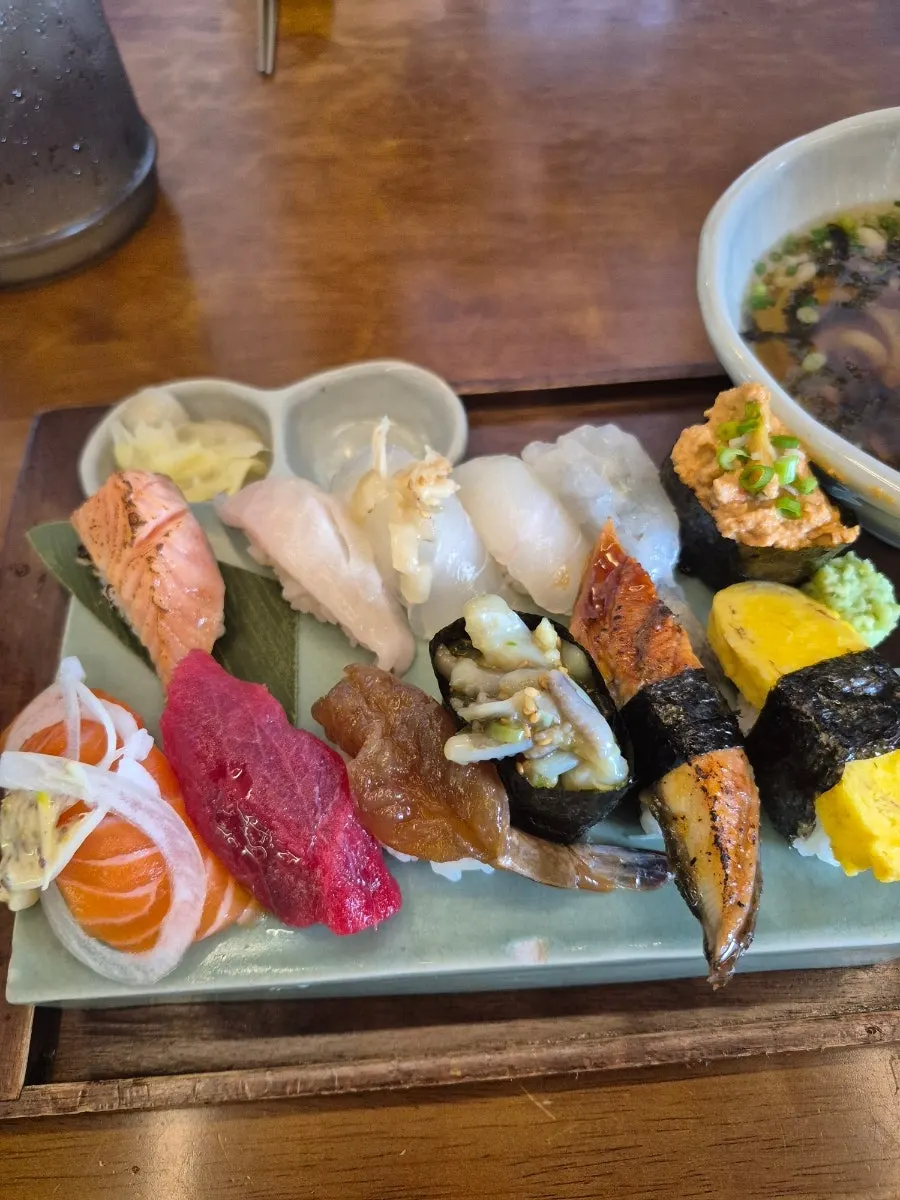Aged Specialty Supreme sushi selection