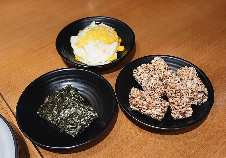 카페동이 셀프바의 별미 보리강정