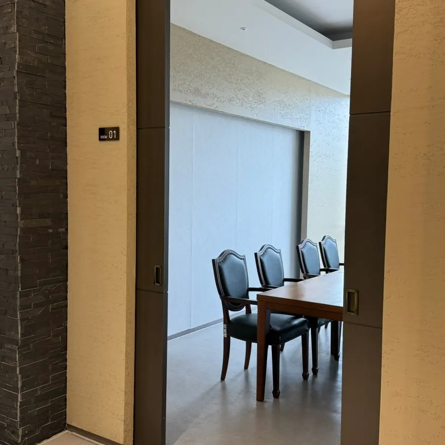 Private room seating for a more intimate meal