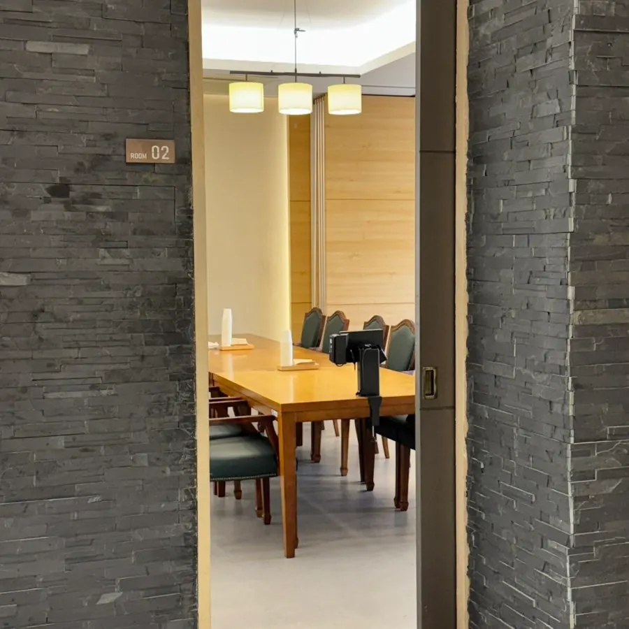 Upscale private room ideal for group gatherings