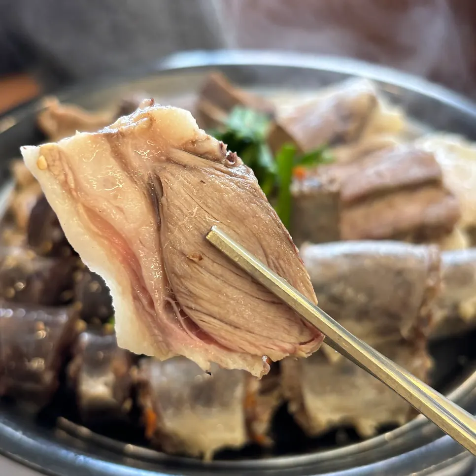 편육(소) 한 접시