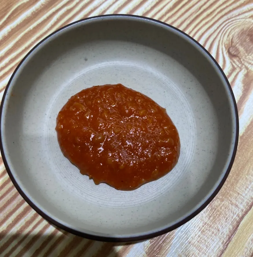 Seasonings and side dishes on the table