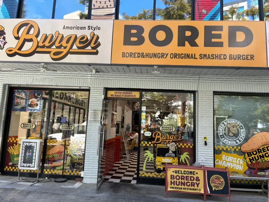Exterior of Bored & Hungry Mapo on the Gyeongui Line Forest
