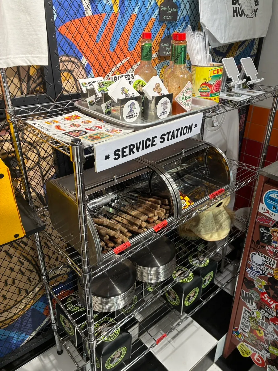Self-serve bar at Bored & Hungry Mapo