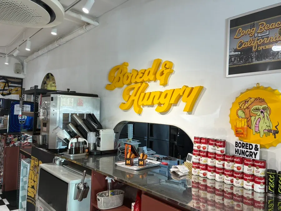 Storefront view, great for pairing with a walk on the Gyeongui Line Forest