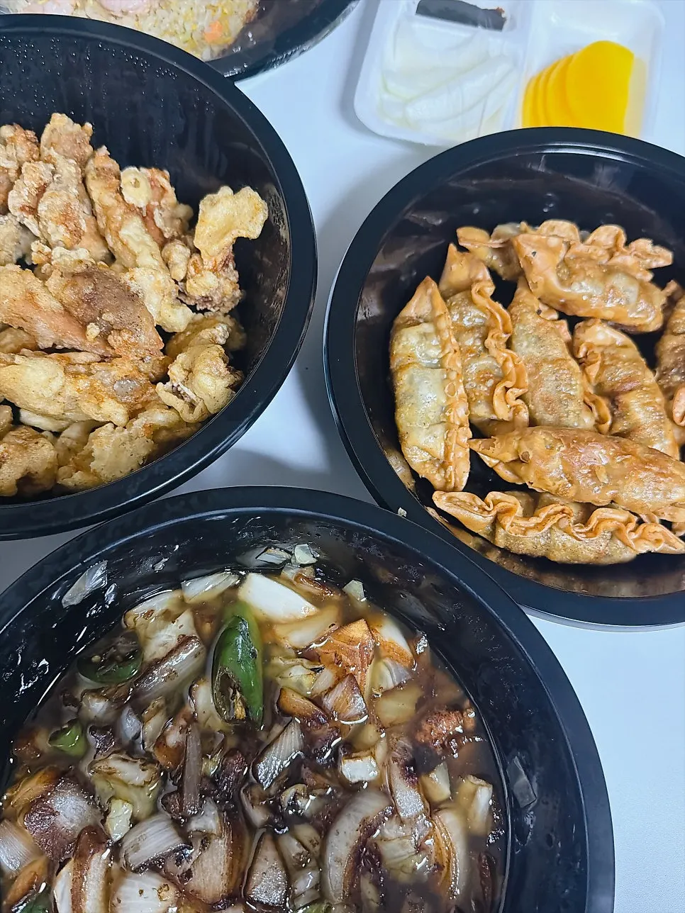 Lard ganjajang sauce loaded with vegetables