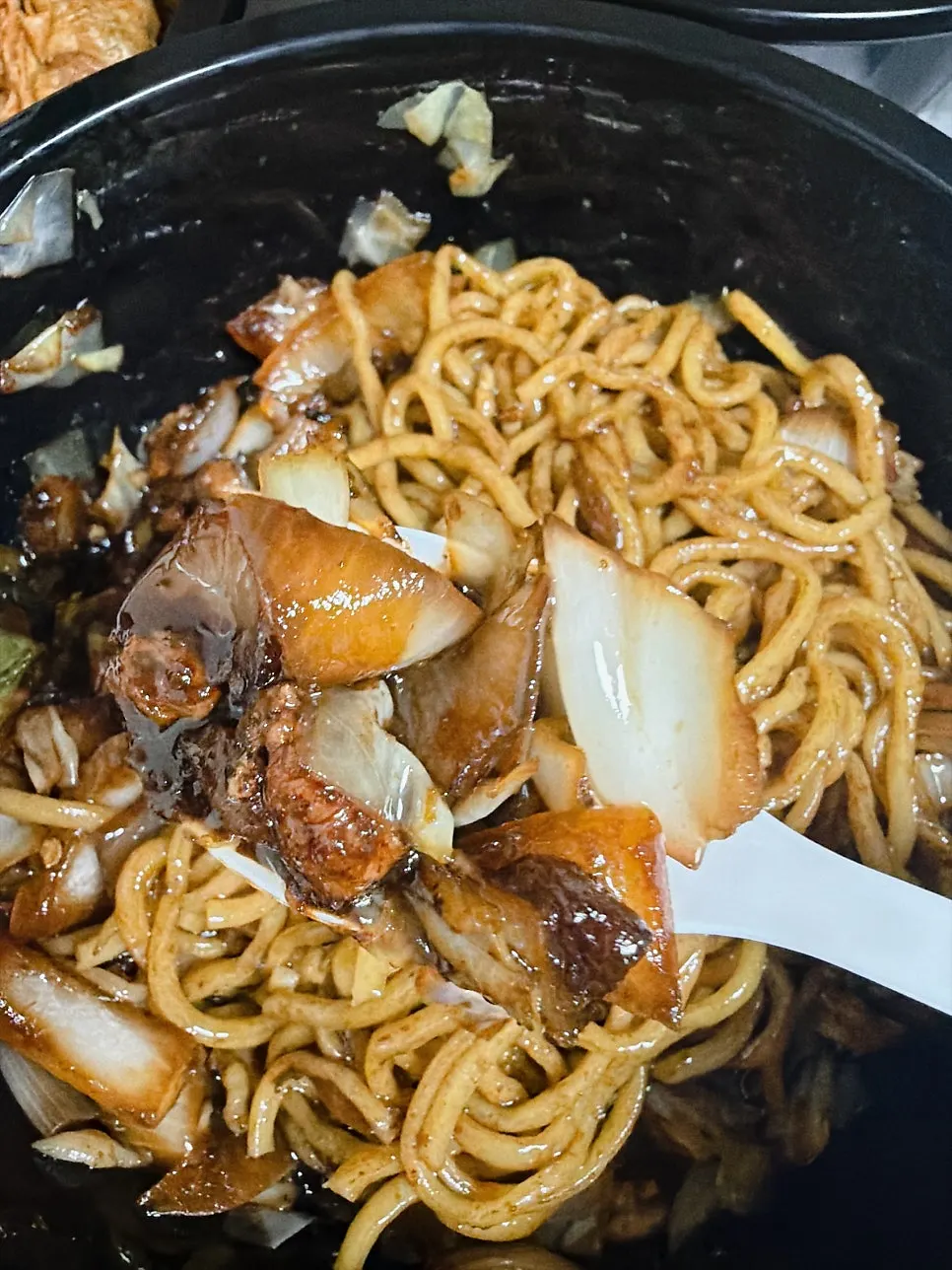 A generously filled bowl of ganjajang