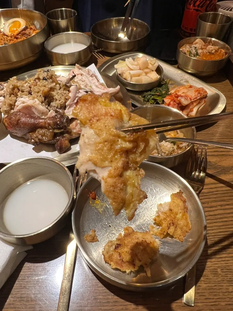 닭고기로 만든 계류관 닭 모둠전