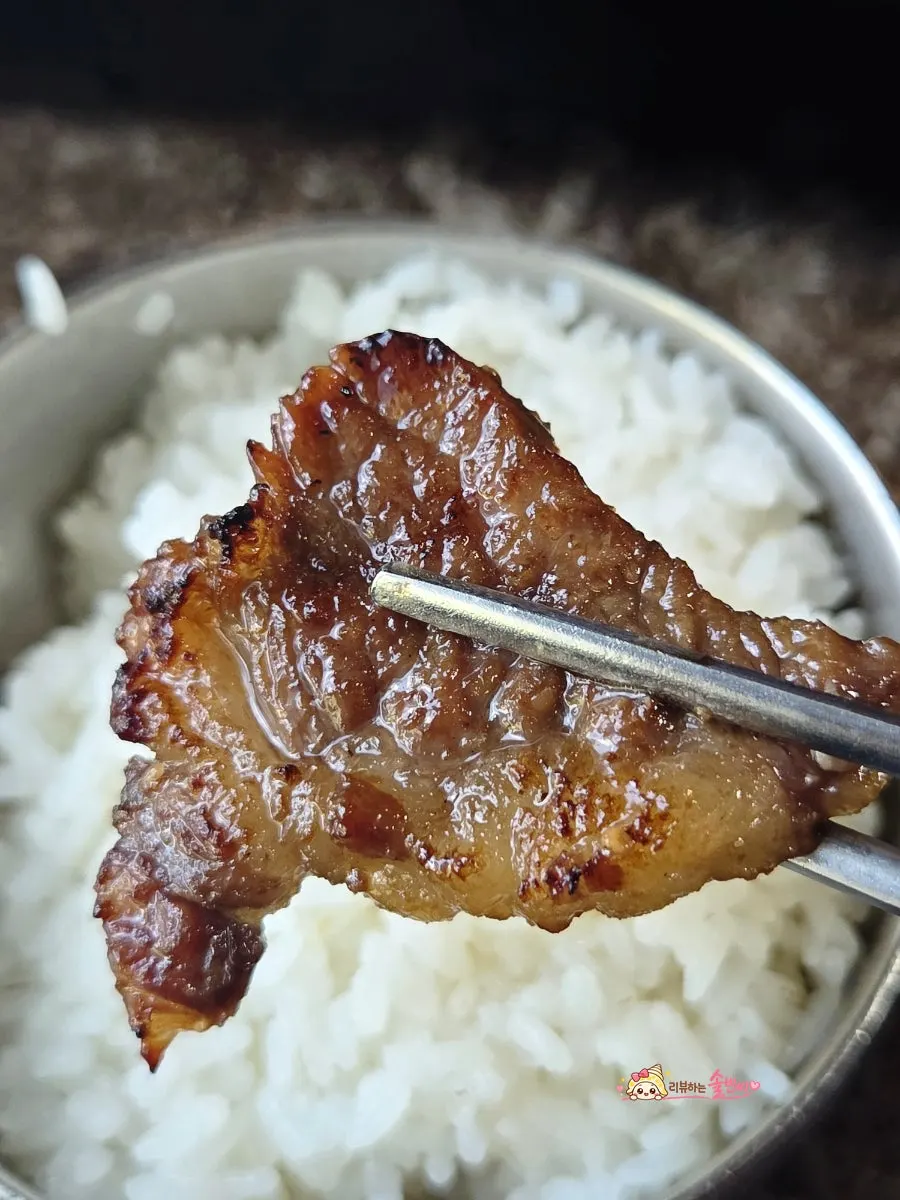Fully cooked LA galbi