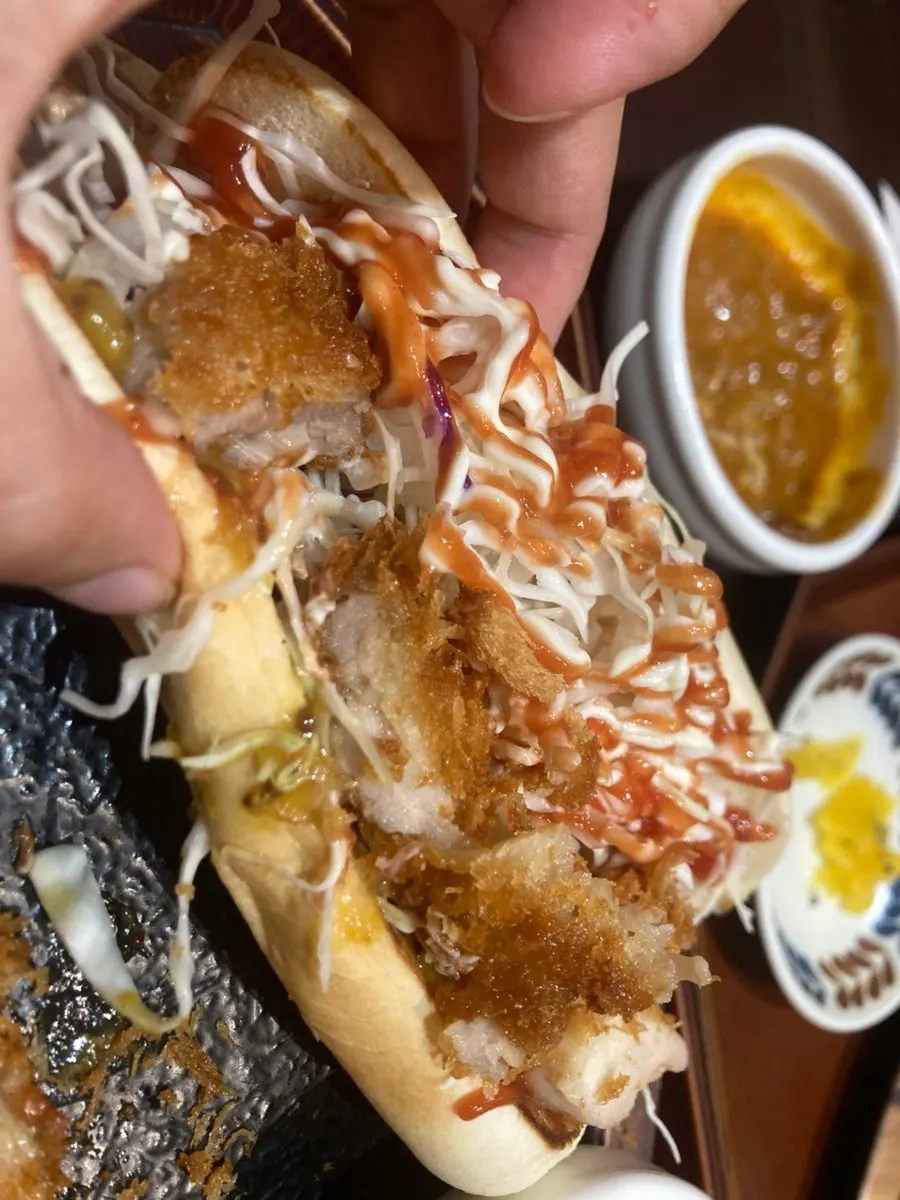 커리에 찍어 먹는 치킨까스