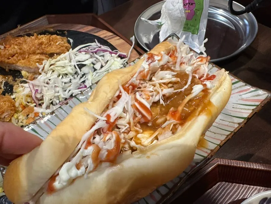 Additional hot dog bun ordered separately