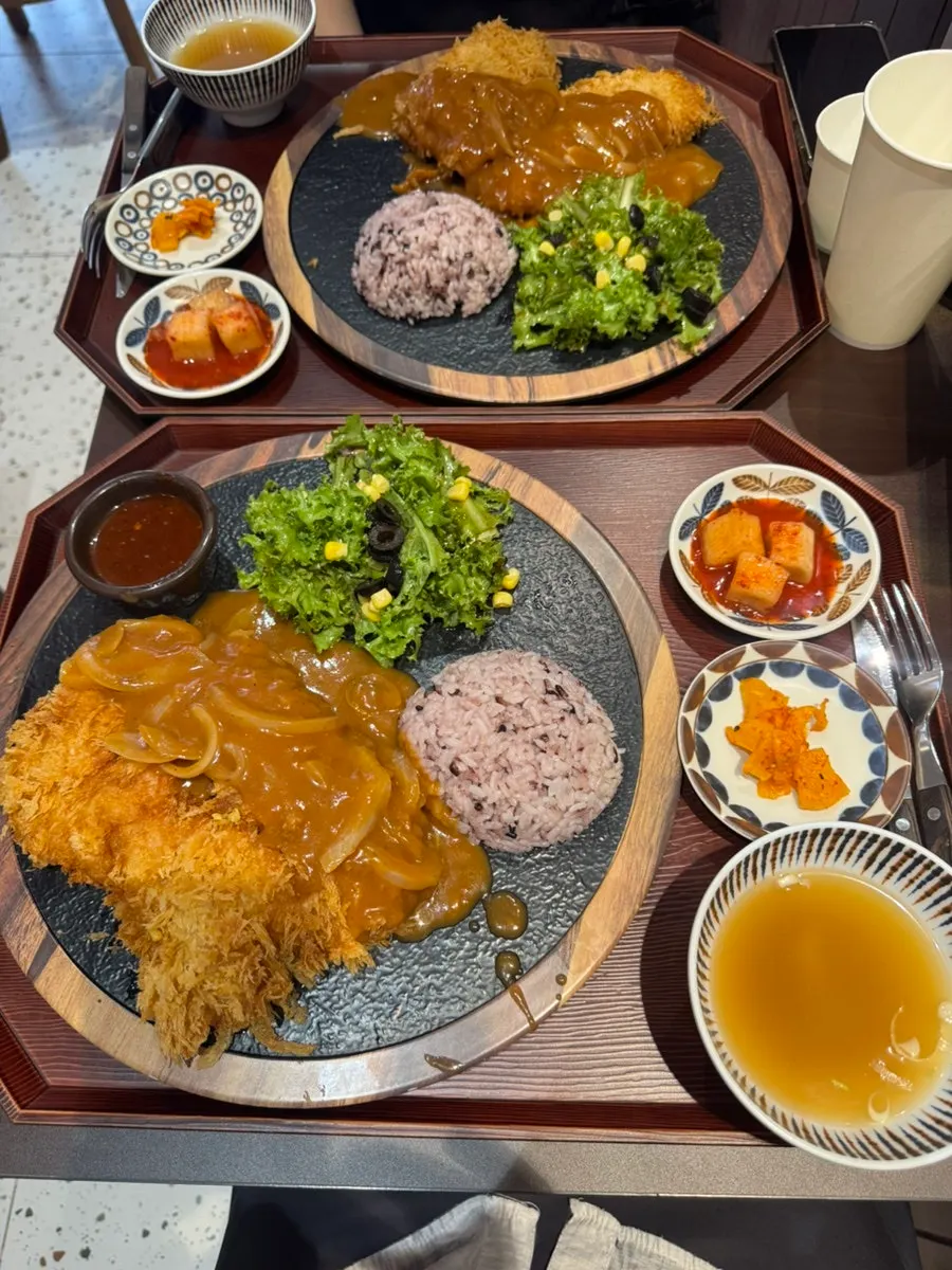 계원당 인계점 경양식 돈까스 상차림