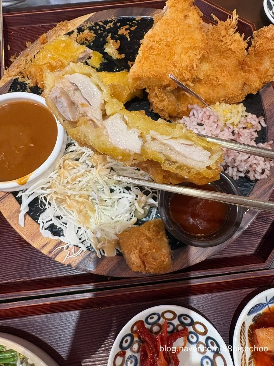 Fried chicken steak from the Gyewon Set