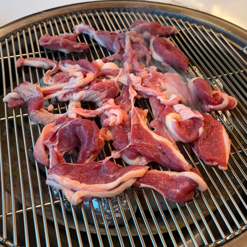 키오스크로 주문한 무료 녹두죽